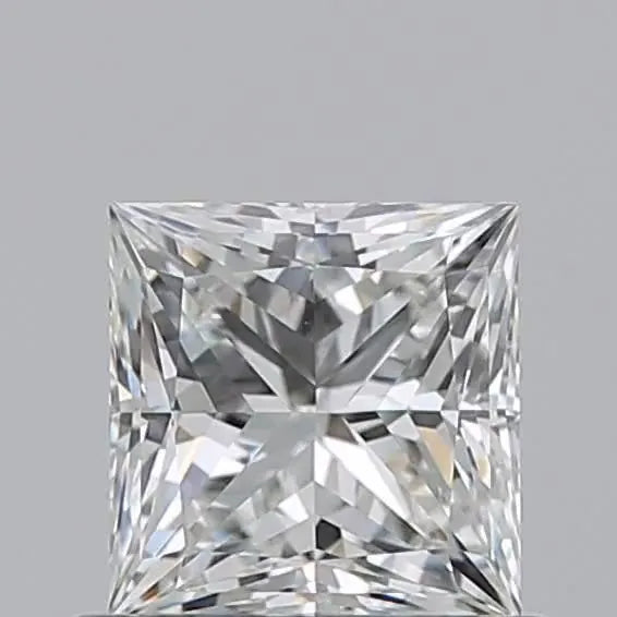 0.73ct Princess Natural Diamond (Colour H, Clarity VVS1, GIA Certified)