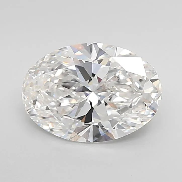 2.50ct Oval Lab Grown Diamond (Colour E, Clarity VS1, IGI Certified)