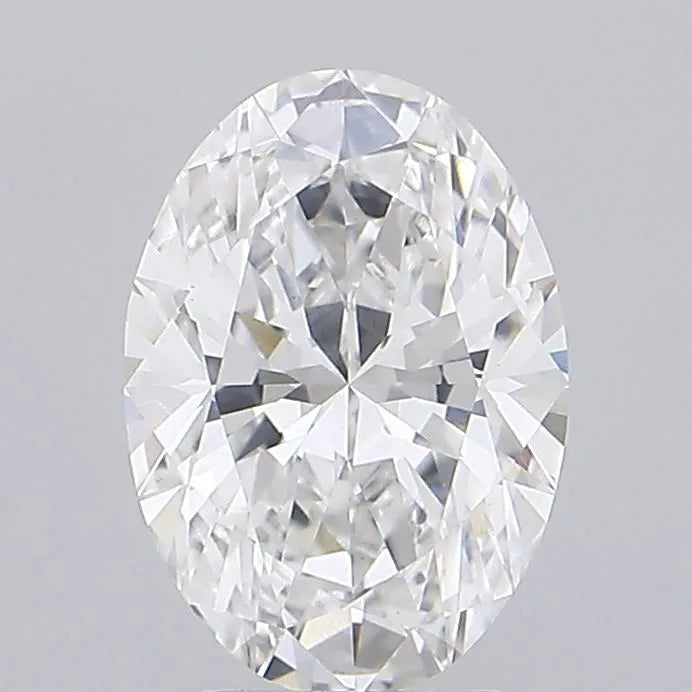 2.90ct Oval Lab Grown Diamond (Colour F, Clarity VVS2, IGI Certified)
