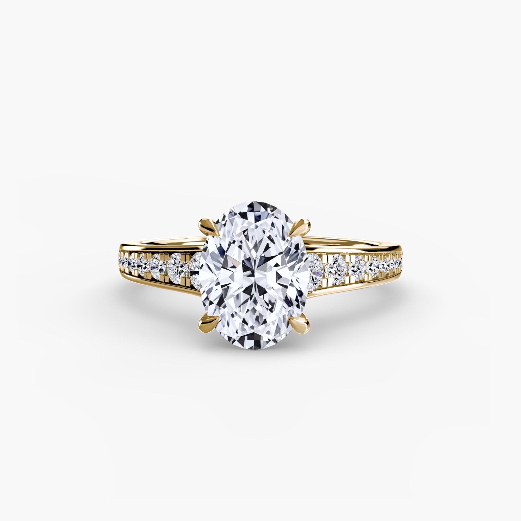 Solitaire with Pavé 7